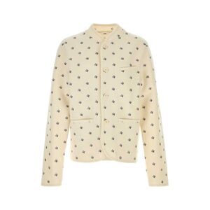 Rier Men Embroidered Wool Jacket